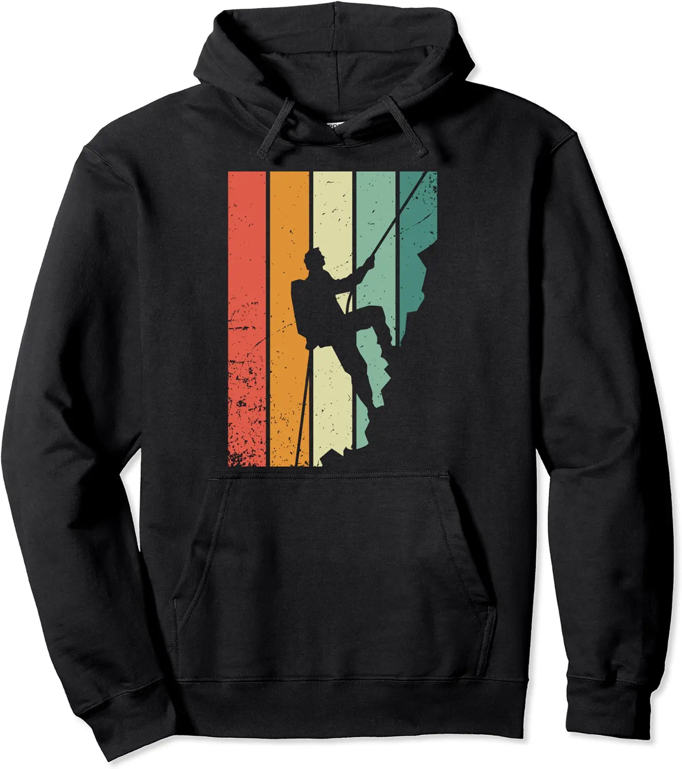 Retro climbers, bouldering, mountaineering, rock climbing, climbing Pullover Hoodie - Briannama Shop 61B09GG77QG1