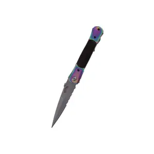 Folder Black Pakawood/Titanium 4.5