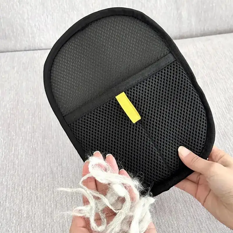 Reusable Pet Hair Remover Glove, 1 Count Handheld Pet Hair Removing Glove, Pet Hair Removal Tool, Dog & Cat Grooming Cleaning Supplies
