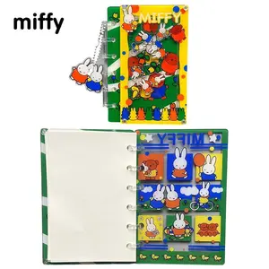 Kawaii MIffy Cute Acrylic A7 Book Student Notepad Notebook Christmas Gift