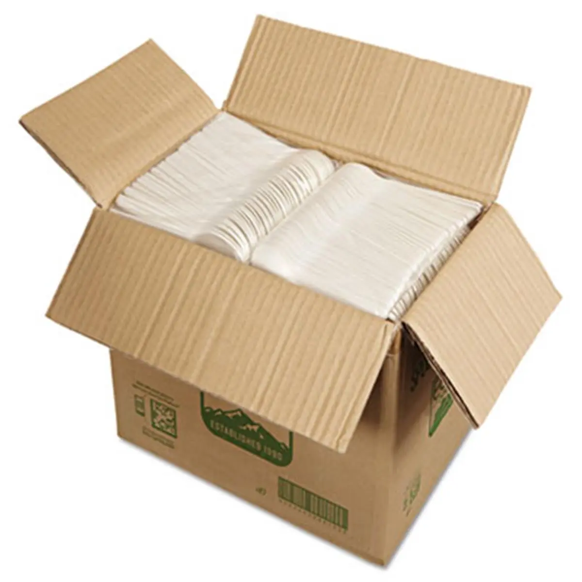 Eco-Products EP-S013 Plantware Renewable & Compostable Cutlery Spoon Pearl White 1000-Carton