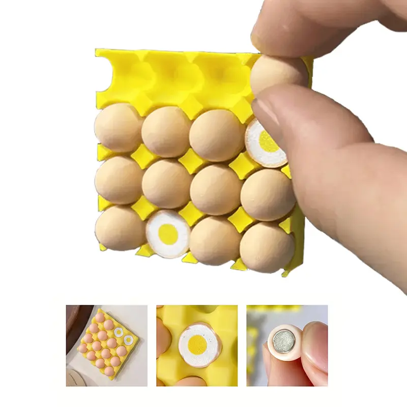 Egg Holder Refrigerator Magnet Sticker, Self-Adhesive Magnetic Photo Memo Paper, Perfect for Instant Photos and Notes, Convenient Kitchen Accessory, Photo Magnets, Fridge Magnet-MM2