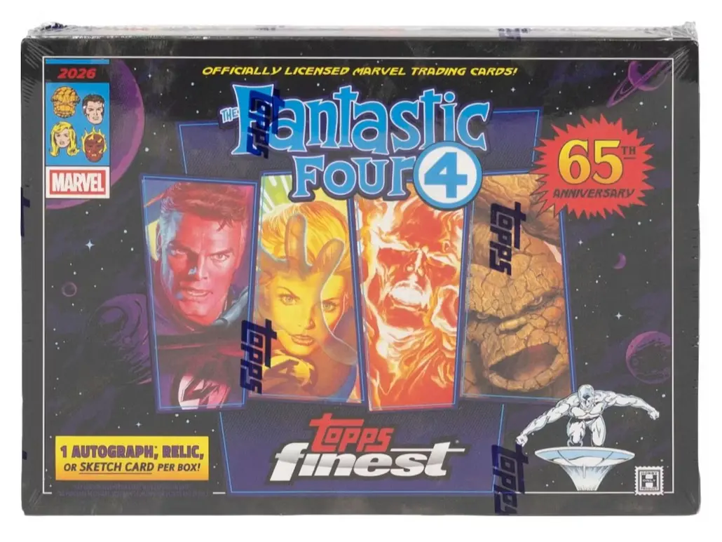 2026 Topps Finest Fantastic Four Hobby Box
