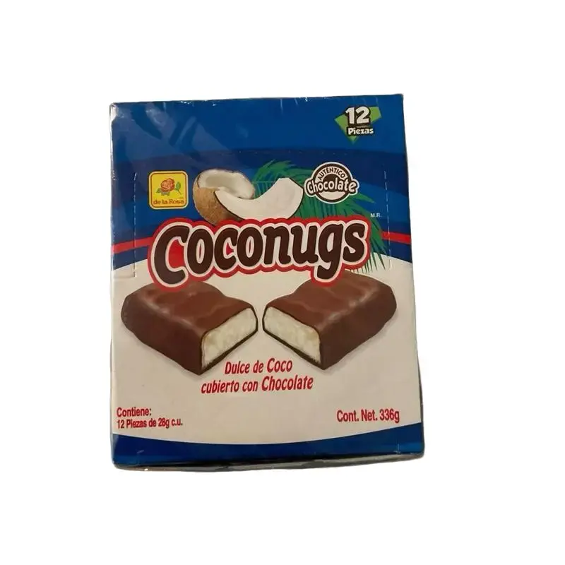 Coconugs coconut candy covered with chocolate de la Rosa Coconugs coconut candy covered with chocolate de la Rosa