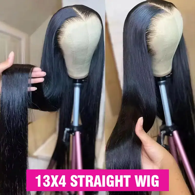 13x4 straight wig