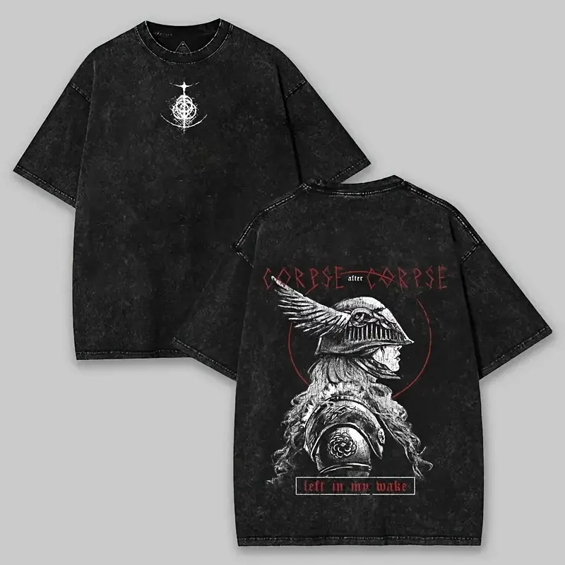 Malenia Elden Ring T-Shirt Double Printed Unisex Lightweight Cotton