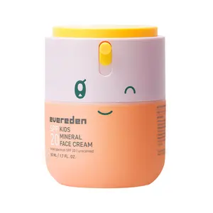 Evereden – Protective Mineral Face Cream SPF 20 | Kids Daily Moisturizer with Mineral Filters | For Ages 3+