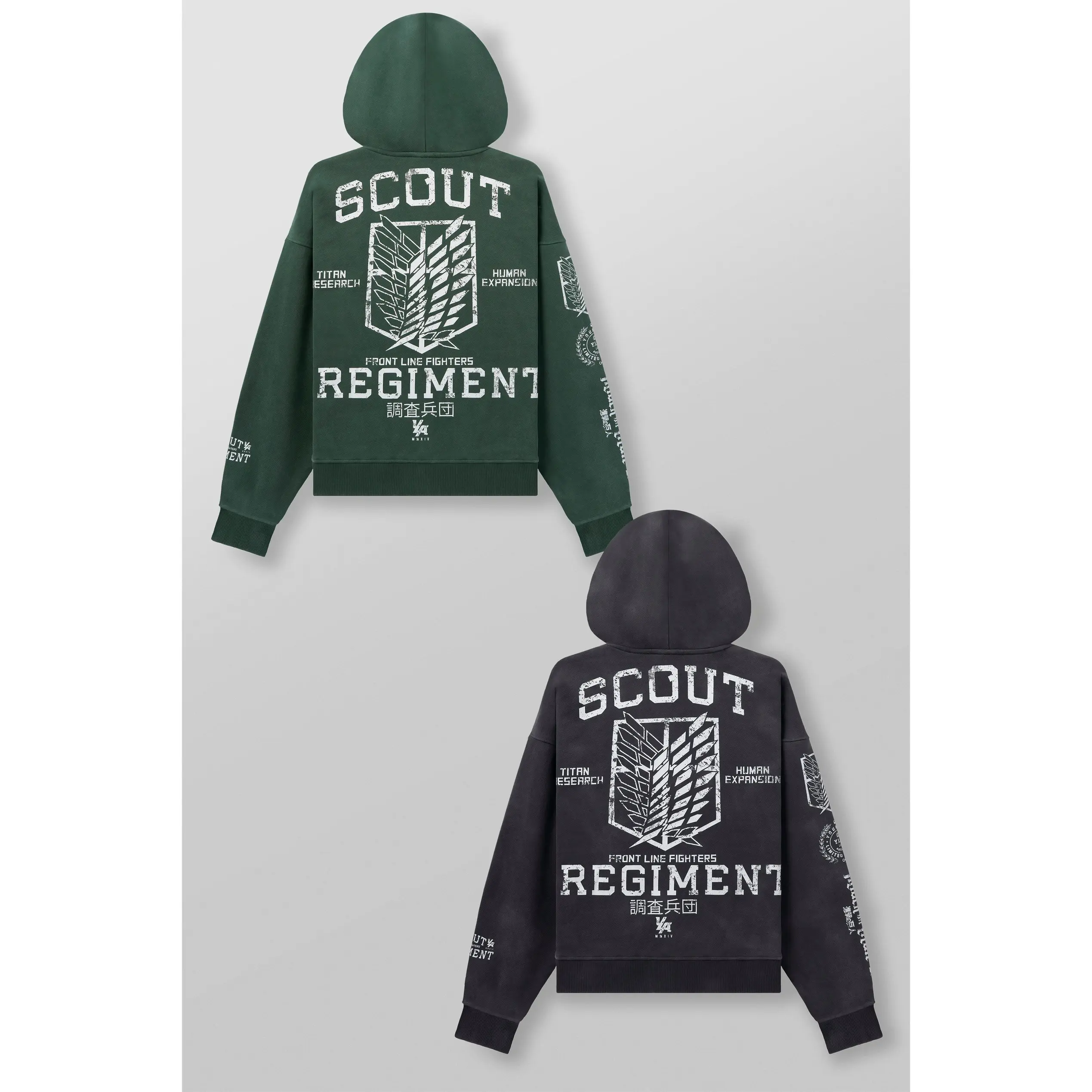 5138 - AOT© x YLA Zip-Up Hoodies - AUG 18th 5138 - AOT© x YLA Zip-Up Hoodies - AUG 18th