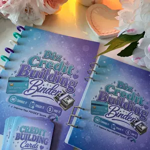 The Credit Blueprint Binder Kit  Physical Business + Consumer Credit Management System