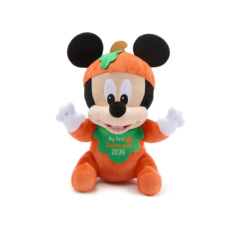 Disney Store Mickey Mouse ''My First Halloween 2026'' Plush for Baby – Small 12''