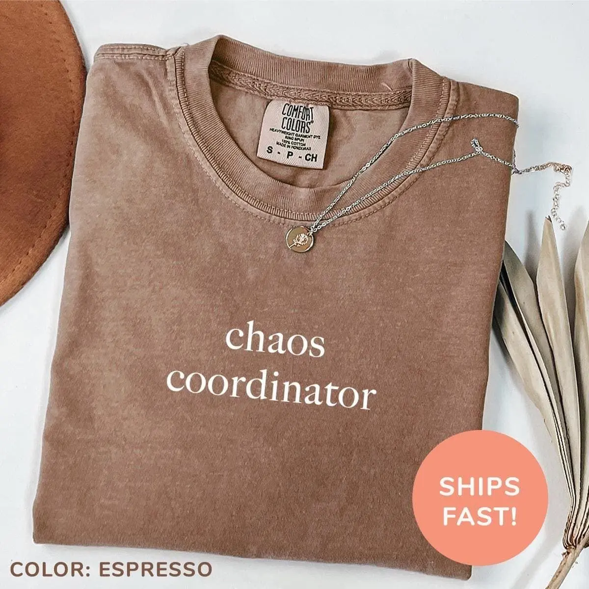 Comfort Colors Chaos Coordinator Shirt, Toddler Tamer Shirt, Tiny Human Herder Shirt, Babysitter Shirt, Teacher Shirt, Funny Mom Shirt
