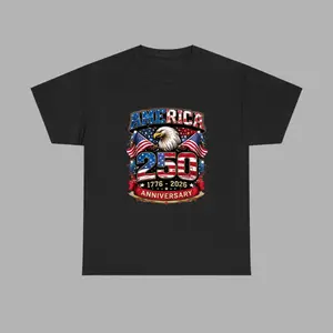 America 250th Anniversary Shirt 1776–2026 Patriotic Eagle USA T-Shirt Independence Day Tee
