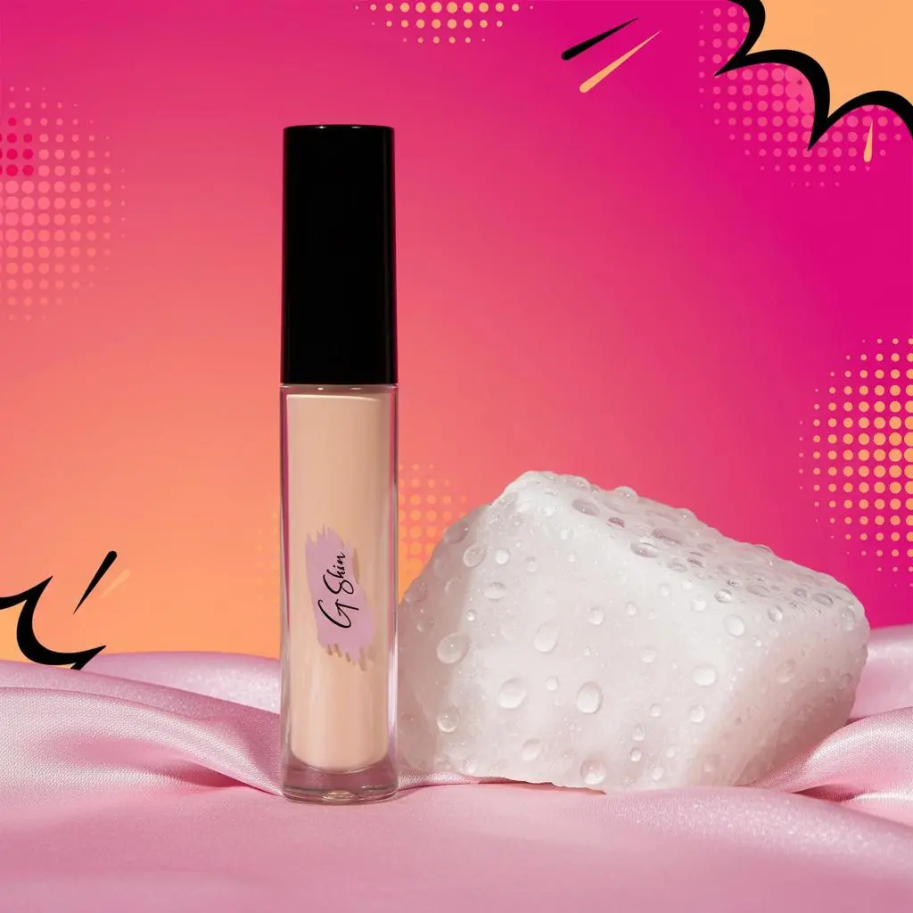 Concealing Cream - Nougat Full Coverage Brightening Concealer with Doe Foot Applicator Vegan Cruelty-Free 5ml - Foundation