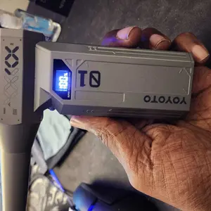 YOYOTO Z1 Compressed Air Duster, 150000RPM Electric Air Duster with LED Display & Brushless Motor, 4-Gear Air Blower Rechargeable with LED Light, Cordless Turbo Fan for Computer, Keyboard, Car, Balloon Inflation, Home & Outdoor Inflatable Applications