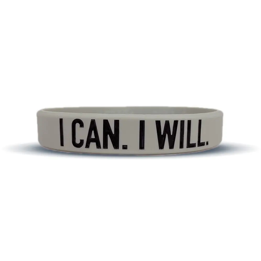 I CAN. I WILL. Wristband I CAN. I WILL. Wristband