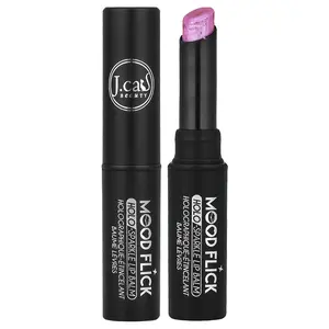 J.Cat Beauty Mood Flick, Holo-Sparkle Lip Balm, MLB101 Switch Off, 0.07 oz (2 g)