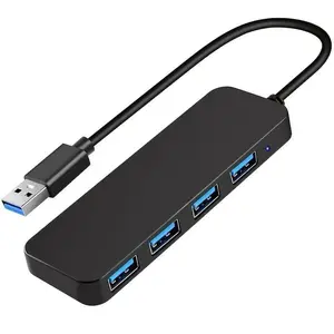 4-in-1 USB Hub, 4-Port USB 3.0 Hub Splitter Multi-Function Adapter USB Extension USB Port Adapters USB Ports for Laptops, Desktop Computers and Phones, Office Accessories, USB Hub Gadget #GLOBAL PICKS