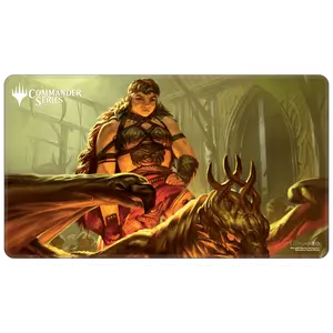 Commander Series #1: Mono - Magda Stitched Standard Gaming Playmat for Magic: The Gathering