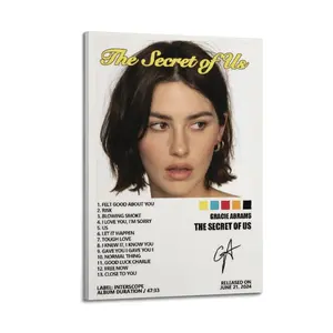 Gracie Abrams The Secret of Us Canvas Painting Oil Painting Wall Art Canvas Poster Decorative Painting Corridor Decoration Home