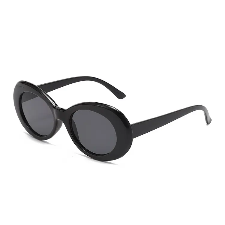 black frame gray lens