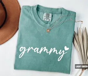 Grammy Shirt, Trendy Granny Clothes, Comfort Colors Grandma T-Shirt, Cool Gigi Outfits, Nana Gift Idea, Lovely Mimi Tee, Mothers Day Gift