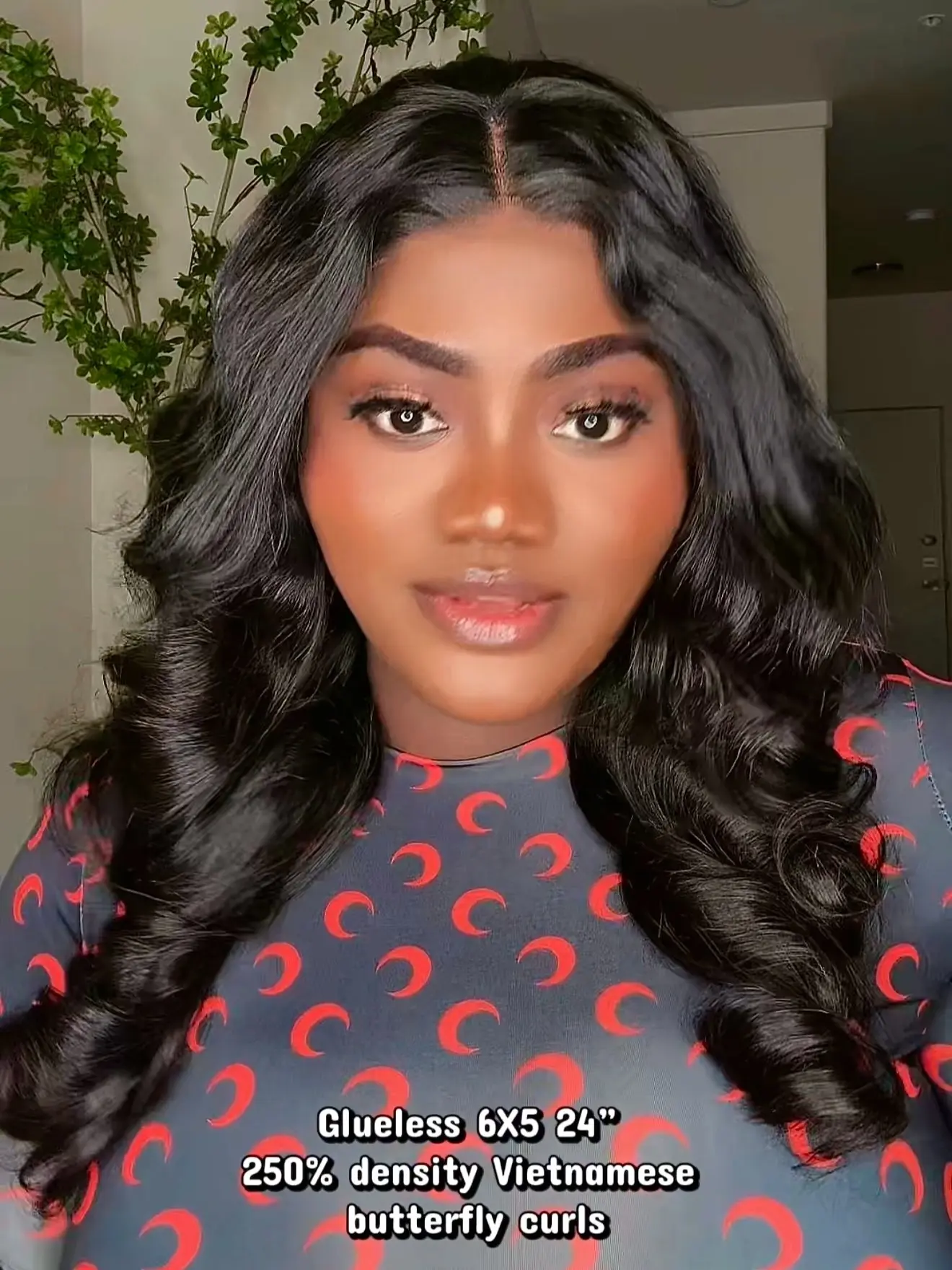 Layered wavy wig