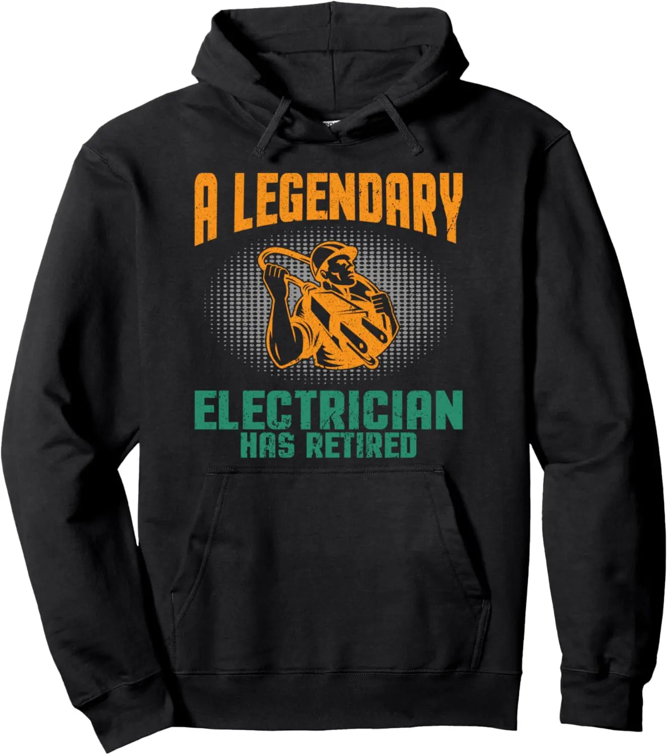 Electrician Electrical Worker Electrician Pullover Hoodie 1