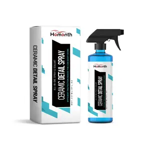 Homonth Car Ceramic Detail Spray Car Paint Maintenance Decontamination Waterproof Transparent Coating Protection Spray Ceramic Car Coating and Decontamination Wax auto detailer