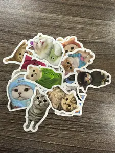 Random Sticker Set – 5 Cute Cartoon & Animal Stickers
