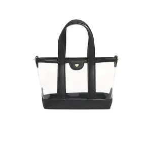 Stoney Clover Lane Clear Mini Tote in Noir