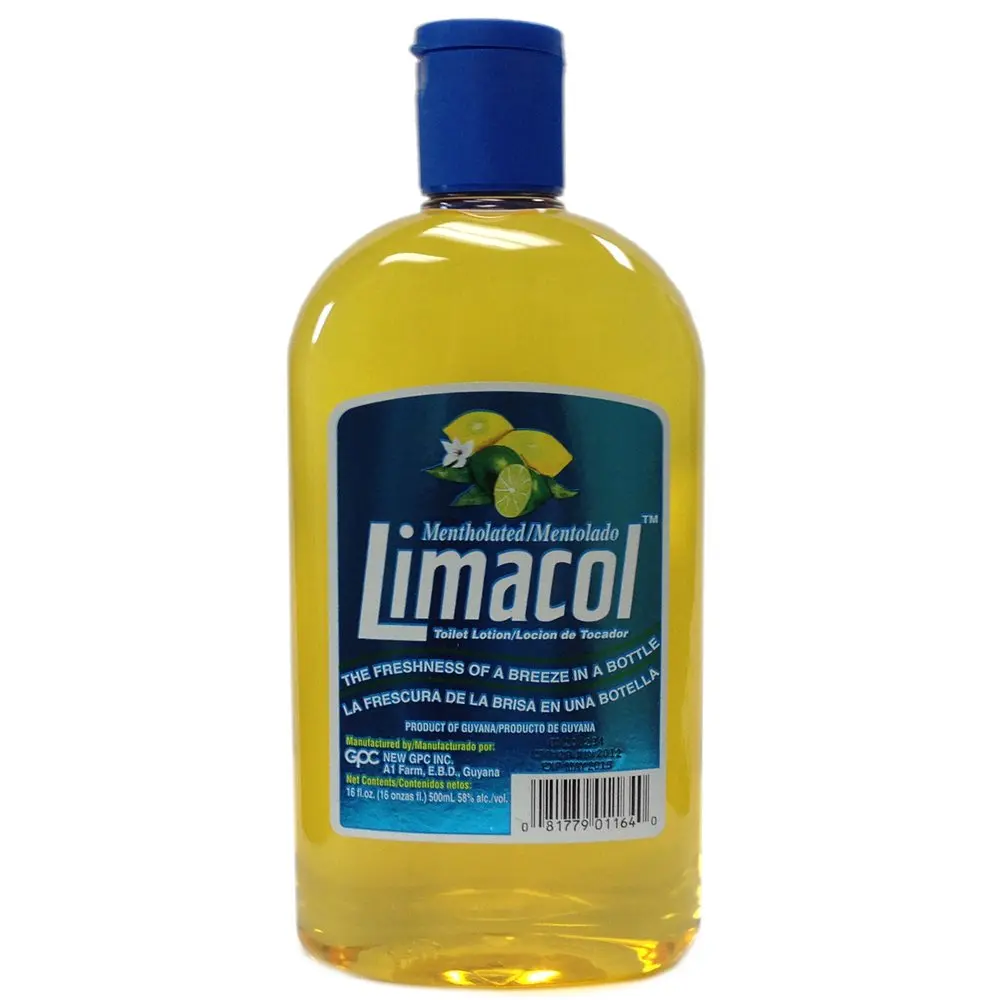 Limacol Mentholated Lotion - 16oz - "The Freshness of a Breeze in a Bottle"