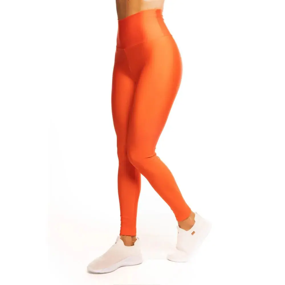 Soft Sculpt Legging - Tangerine Neon