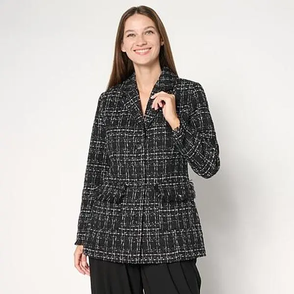 MarlaWynne WynneCollection Tweed Jacket