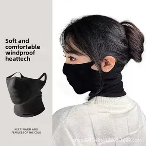 Ear-Hanging Neck Protection Face Mask Outdoor Sports Mountaineering Skiing Cycling Four Seasons Headscarf Windproof Lightweight Breathable Warm cold weather outdoor activity ski motorcycle Racing Skull Driving Gloves halloween lineman sport daily work