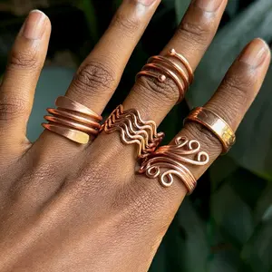 Pure Copper Ring | Copper Healing & Grounding Jewelry