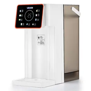 VEVOR Instant Water Dispenser, Countertop Boiling Water Dispenser with Adjustable 6 Temperatures 7 Water Volumes, 101oz Removable Water Tank, Quick Heating with Touchscreen Child Lock for Home