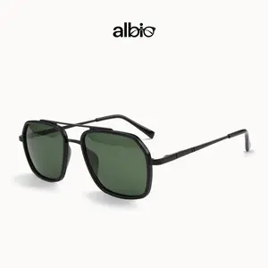 Alloio Summer Retro Sunglasses for Women  90s Sunnies Lightweight big frame Trendy UV Protection Sunglasses Vintage Rich Girl Sunglasses Women Sunglasseswomen Double Geometric Beam