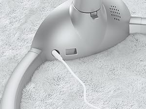 BabyBond Bluetooth Baby Swing for Boys & Girls, Remote Control , 5-Point Harness, 5 Sway Speeds & 10 Lullabies, Portable Swing for Infants, Indoor/Outdoor Use - Grey Baby Rocker for Toddler, Ideal Christmas Gifts for Babies