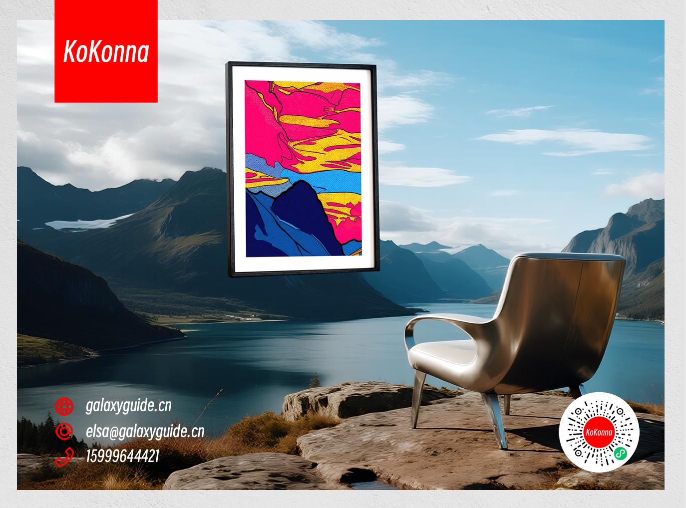 【kokonna】4" E-Ink Photo Frame | AI Art Creaation & Remote App Upload | Solid Walnut Wood | 5-mouth Battery Life | Zero Glare Smart Digital Desk Decor