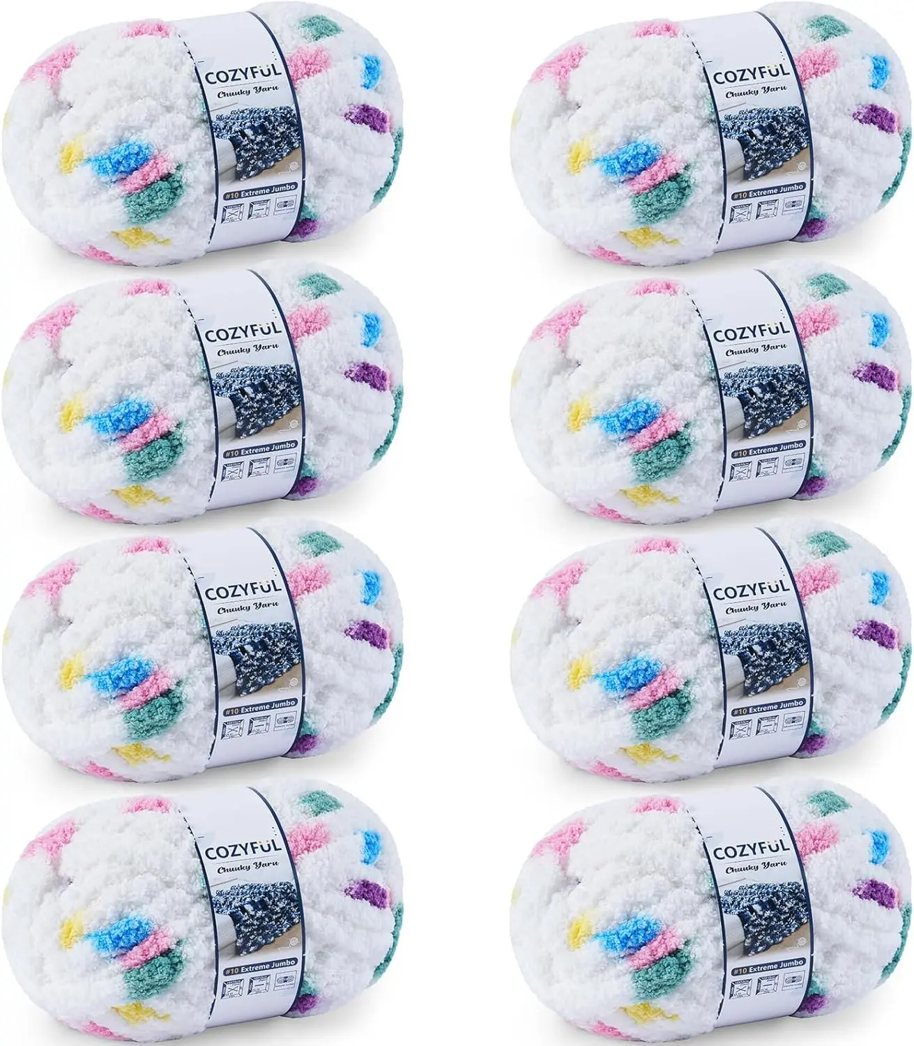 Rainbow & White
