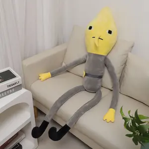 Regular Sized LemonGrab Adventure Live Treasure Long Legs Lemon Duke Funny Pillow Plush Doll