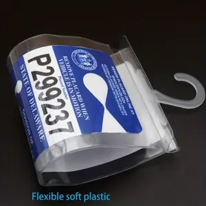 1pc Transparent PVC Disability Parking License Plate Bag with Convenient Hook Vehicle Car Essentials Car Accessories