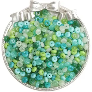 10/20G/Bag Domestic Super Excellent Glass Rice Beads Wheel Beads Colorful Unique Scattered Beads Handmade DIY Jewelry 2030 bedazzling kit
