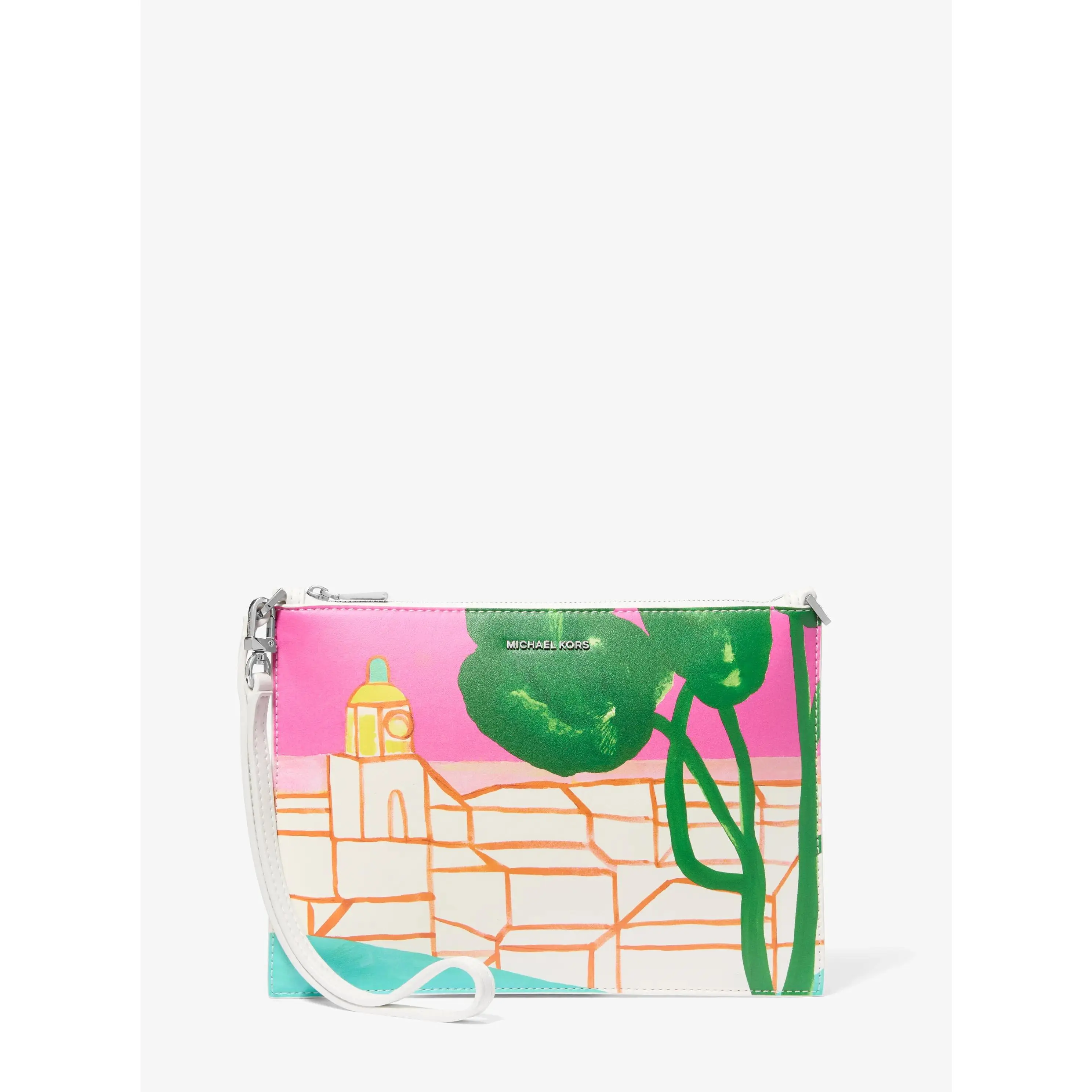 Michael Kors X Christina Zimpel Jet Set Extra-Large Convertible Wristlet