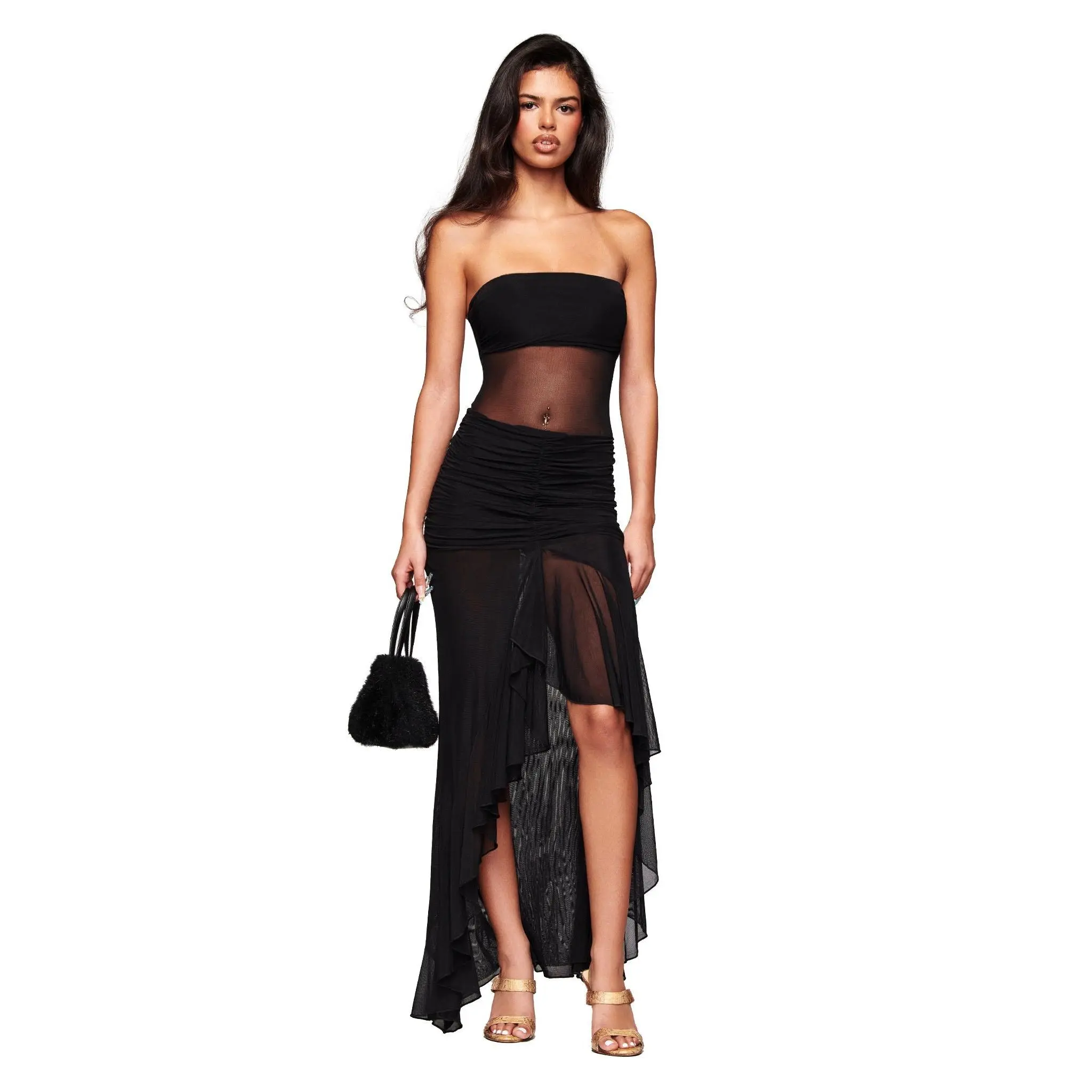 LINEA MAXI DRESS - BLACK