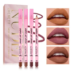 SHCOETY 12-color matte lipstick lip liner set
