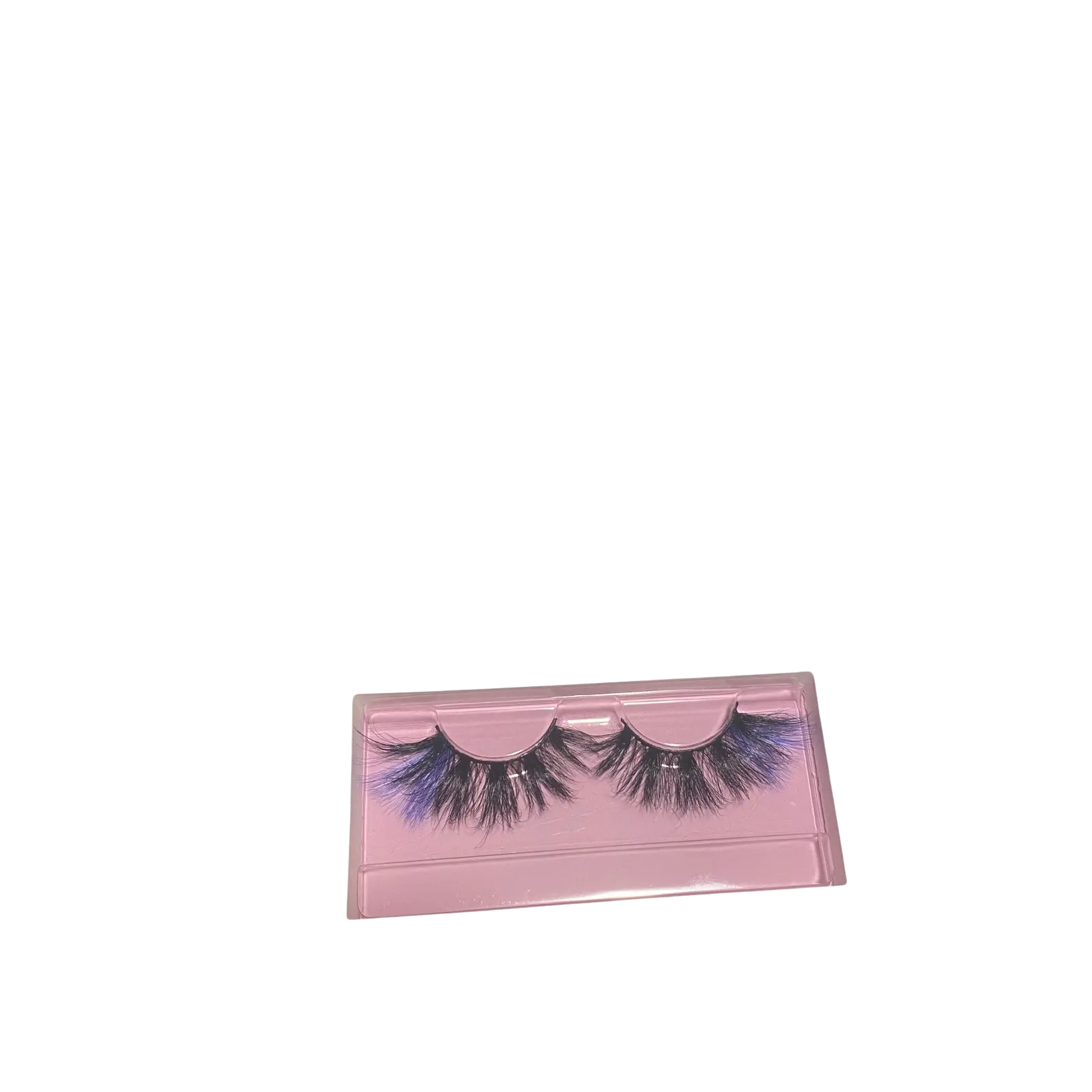 Sapphire Eyelashes - Mink Style Top Strip Eyelashes Extensions 8mm-25mm Length Black & Blue US Makeup Cosmetic