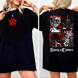 Asta T Shirt, Black Clover Sweatshirt, Anti Magic Liebe Graphic Tee, Anime Fan Merch Gift Hoodie, Unisex Sweater Pullover Tee