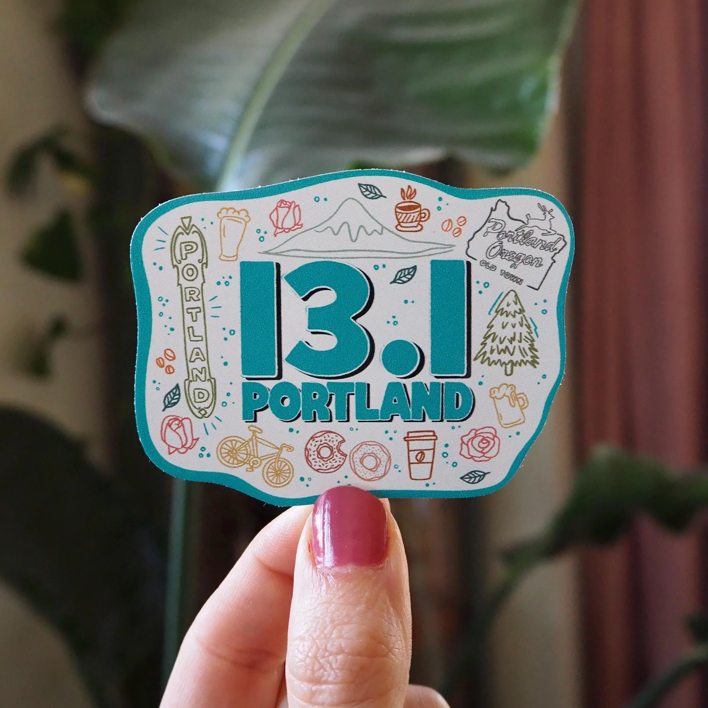 13.1 Portland Half Marathon Sticker