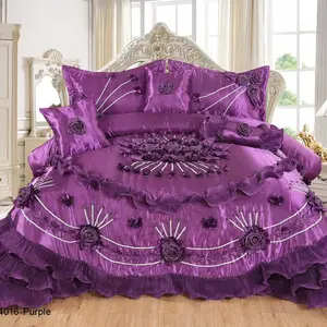6 pc Set Wedding Comforter - Includes 6 Pieces for Comfortable Home Decor all-season bedding
